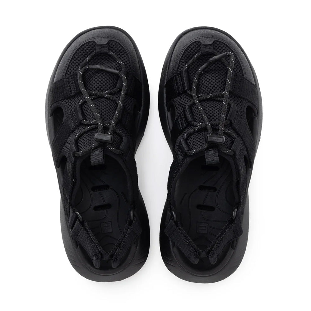 フィラ フロートティーアール7 2.0 エスディー FILA FLOAT TR7 2.0 SD Black/Black/Black レディース サンダル 102245-001 62SD3X003001