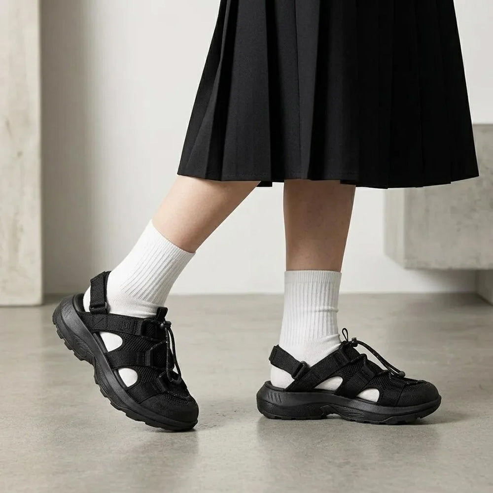 フィラ フロートティーアール7 2.0 エスディー FILA FLOAT TR7 2.0 SD Black/Black/Black レディース サンダル 102245-001 62SD3X003001