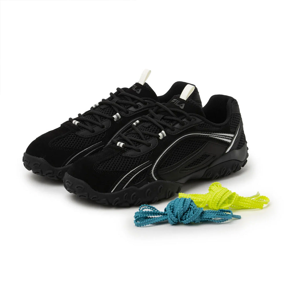フィラ フィラエシャッペエムエスエルジェイ FILA FILA ECHAPPE MS LJ Black / Black / Black レディース スニーカー USS26007-001