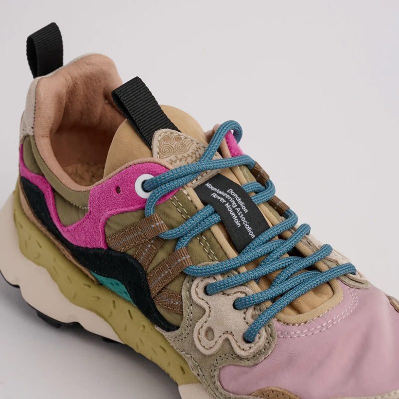 フラワーマウンテン ヤマノ Flower MOUNTAIN YAMANO Peach/Camel/Gray レディース メンズ スニーカー FM63876