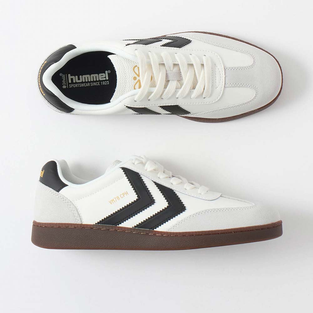ヒュンメル hummel VM78 CPH LS WHITE/BLACK メンズ レディース スニーカー HM230746-9124