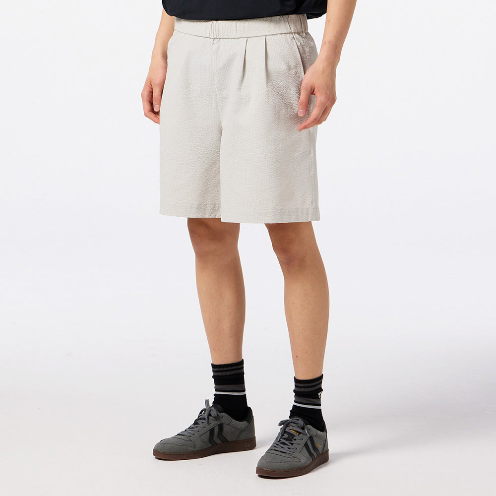 ヒュンメル PLAY シアサッカーハーフパンツ hummel PLAY SEERSUCKER HALF PANTS シルバーバーチ メンズ パンツ HAW4237HP-951