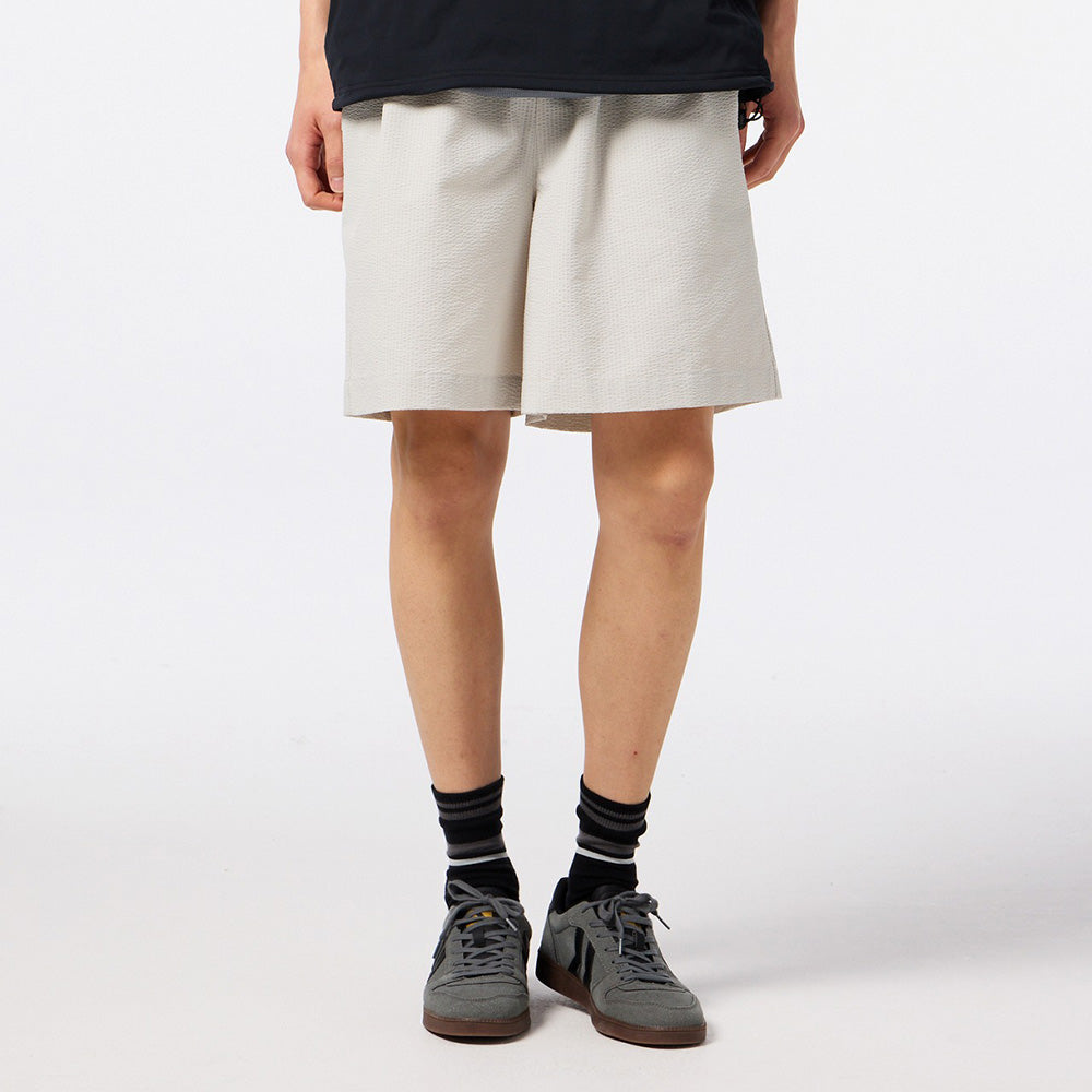 ヒュンメル PLAY シアサッカーハーフパンツ hummel PLAY SEERSUCKER HALF PANTS シルバーバーチ メンズ パンツ HAW4237HP-951