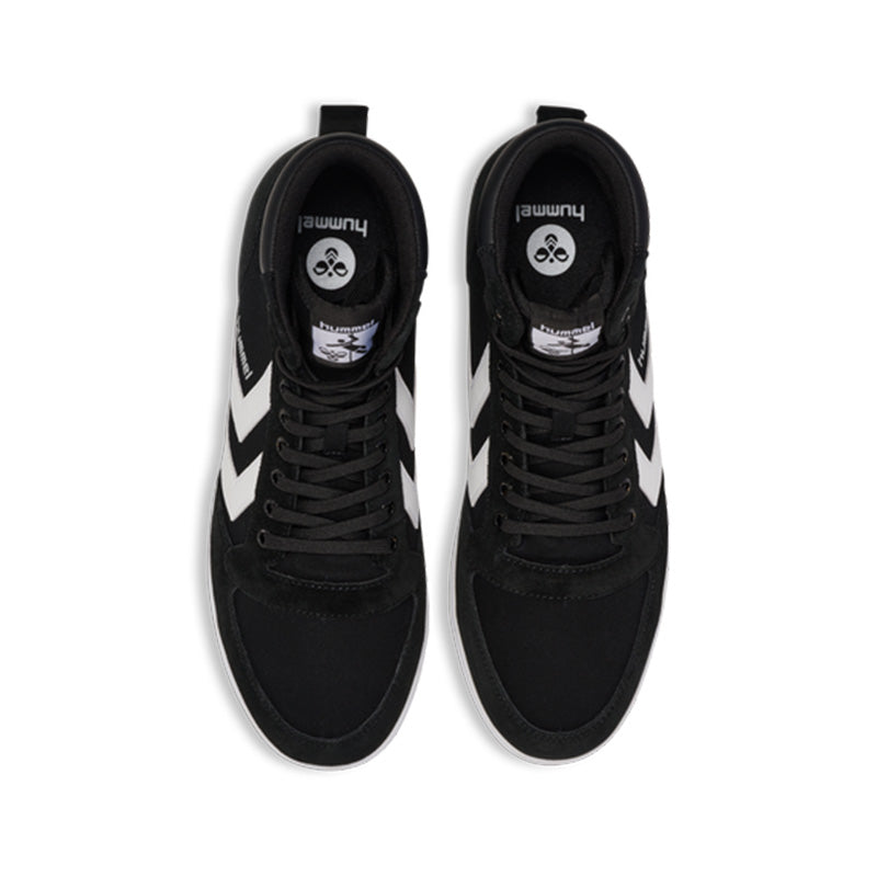 ヒュンメル SLIMMER STADIL HIGH hummel スリマー スタディル ハイ BLACK/ WHITE KH メンズ レディース スニーカー HM063511-2113