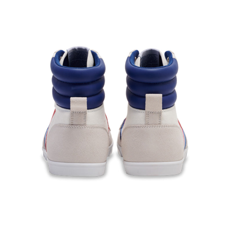 ヒュンメル SLIMMER STADIL HIGH hummel スリマー スタディル ハイ WHITE/BLUE/RED/GUM メンズ レディース スニーカー HM063511-9228