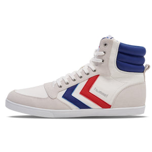 hummel スリマー スタディル ハイ WHITE/BLUE/RED/GUM HM063511-9228