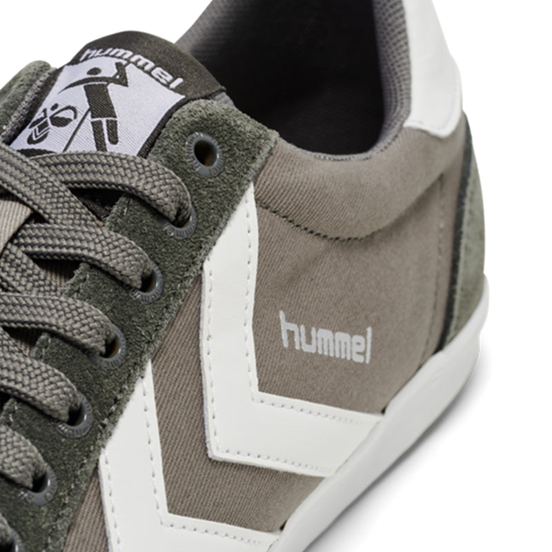 ヒュンメル SLIMMER STADIL LOW hummel スリマー スタディル ロー CASTLE ROCK/WHITE KH メンズ レディース スニーカー HM063512-2651