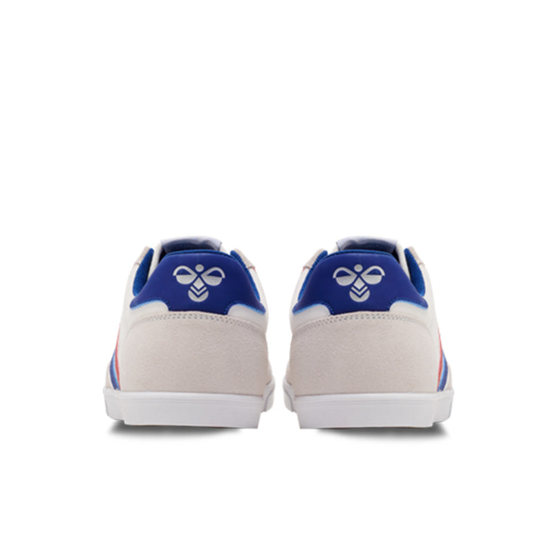 ヒュンメル SLIMMER STADIL LOW hummel スリマー スタディル ロー WHITE/BLUE/RED/GUM メンズ レディース スニーカー HM063512-9228