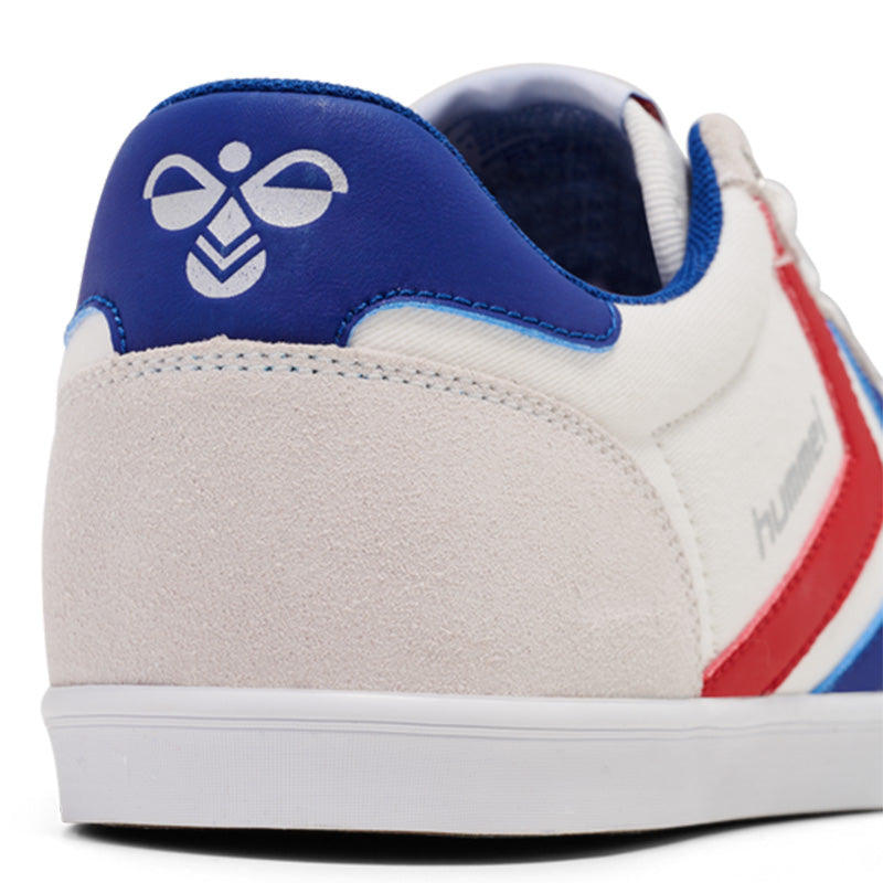 ヒュンメル SLIMMER STADIL LOW hummel スリマー スタディル ロー WHITE/BLUE/RED/GUM メンズ レディース スニーカー HM063512-9228