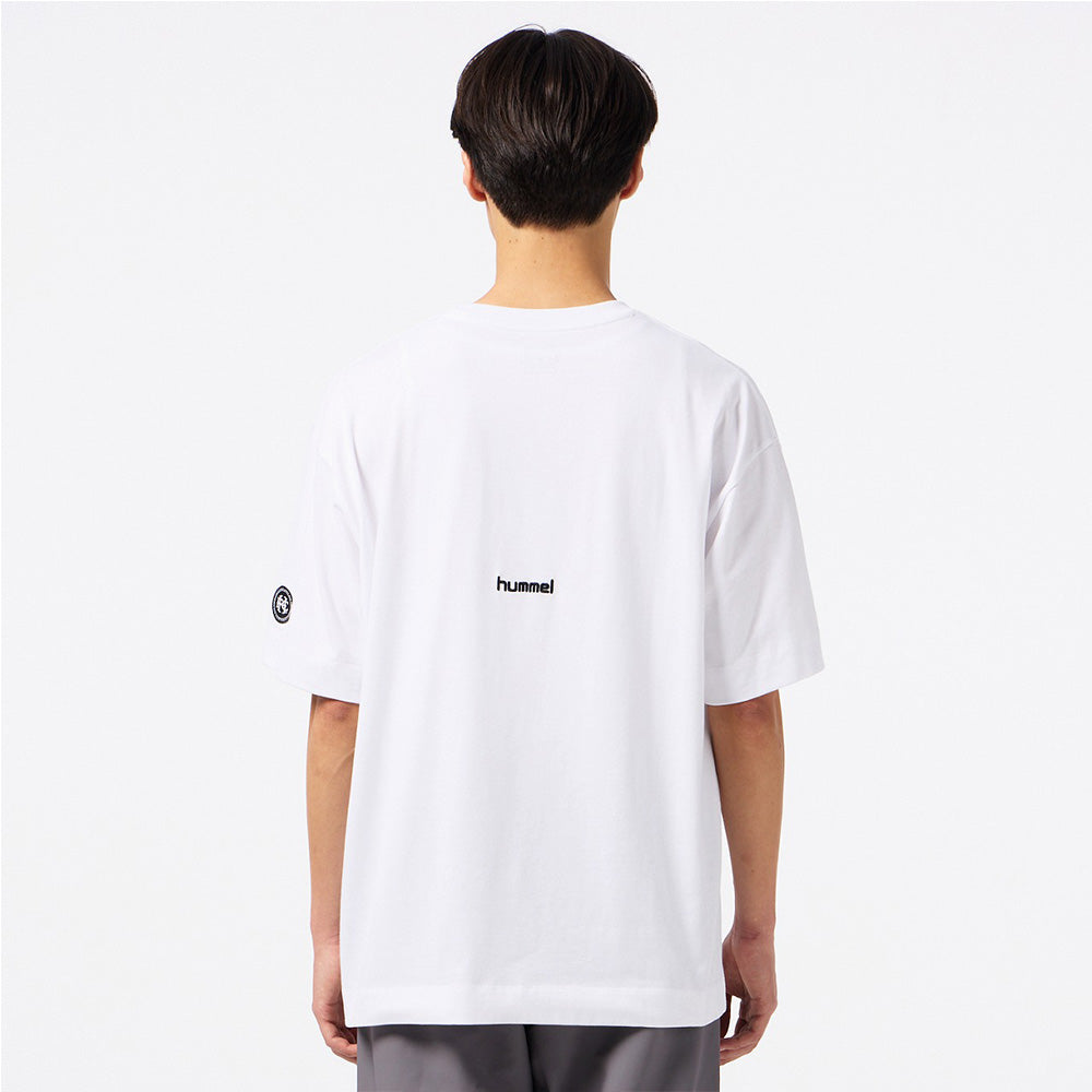 ヒュンメル H.FC ロゴTシャツ hummel H.FC LOGO T-SHIRTS ホワイト メンズ Tシャツ HAP4231-10