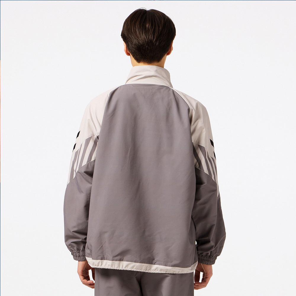 ヒュンメル H.FC ウーブンジャケット hummel H.FC WOVEN JACKET ブラッシュドグレー メンズ ジャケット HAW2204-993