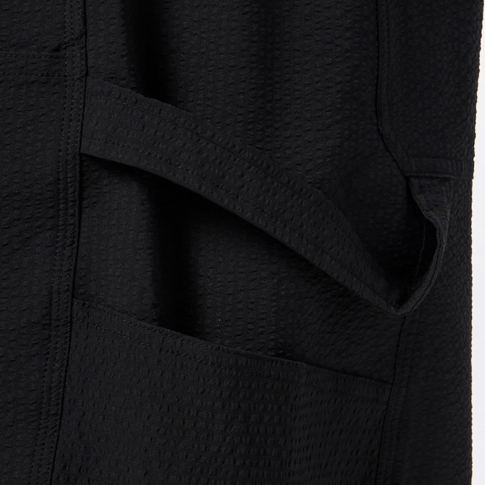 ヒュンメル PLAY シアサッカーバレルパンツ hummel PLAY SEERSUCKER BARREL PANTS カーキ メンズ パンツ HAW3098P-591