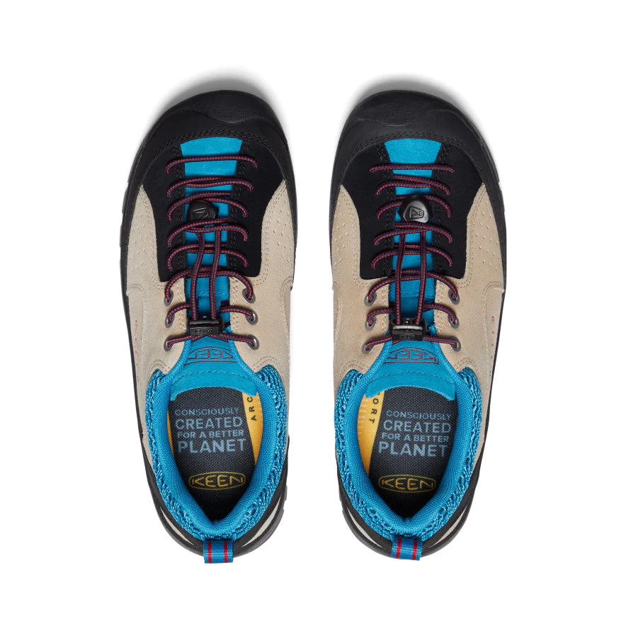 キーン ウィメンズ ジャスパー ロックス エスピー KEEN JASPER "ROCKS" SP W-Safari/Fjord Blue レディース スニーカー 1027428