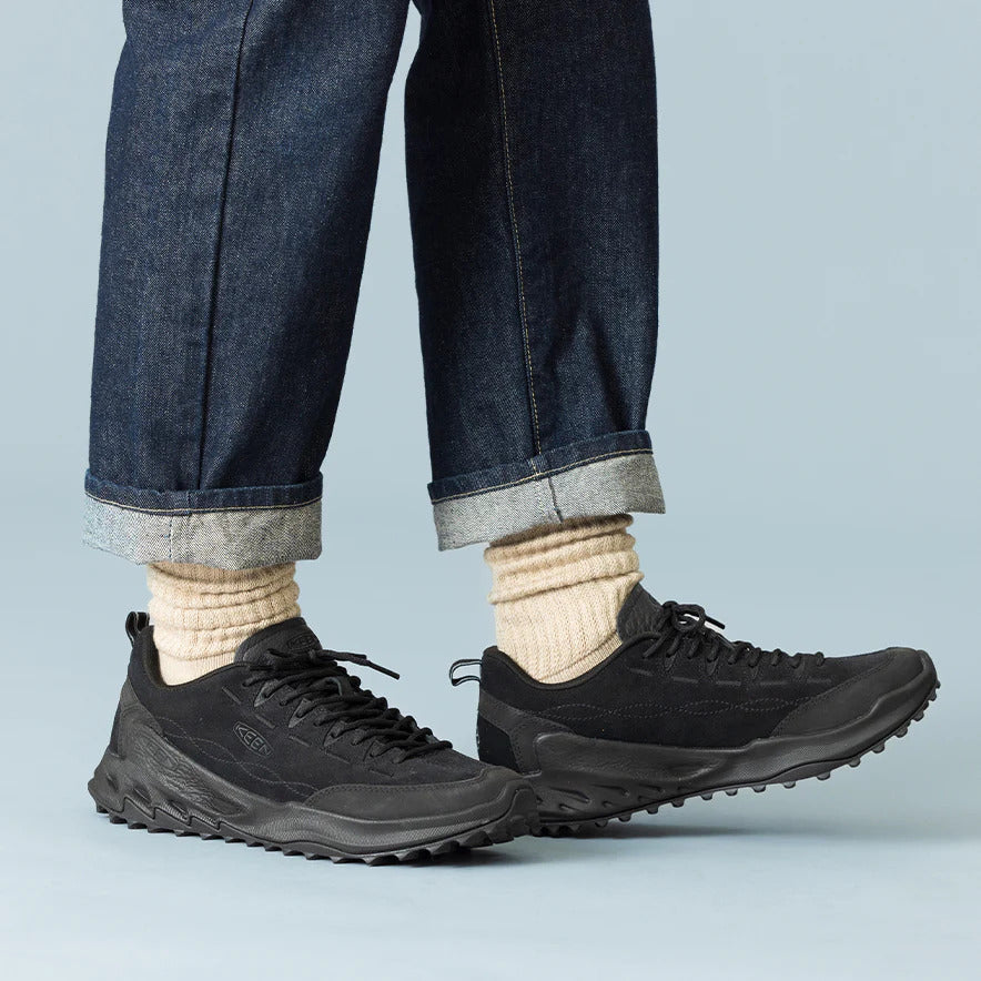 キーン メンズ ジャスパー ザイオニック KEEN JASPER ZIONIC M BLACK/ALLOY メンズ スニーカー 1029584