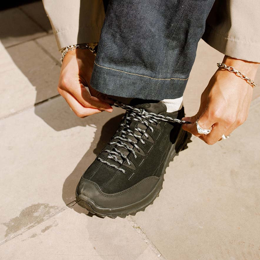 キーン メンズ ジャスパー ザイオニック KEEN JASPER ZIONIC M BLACK/ALLOY メンズ スニーカー 1029584