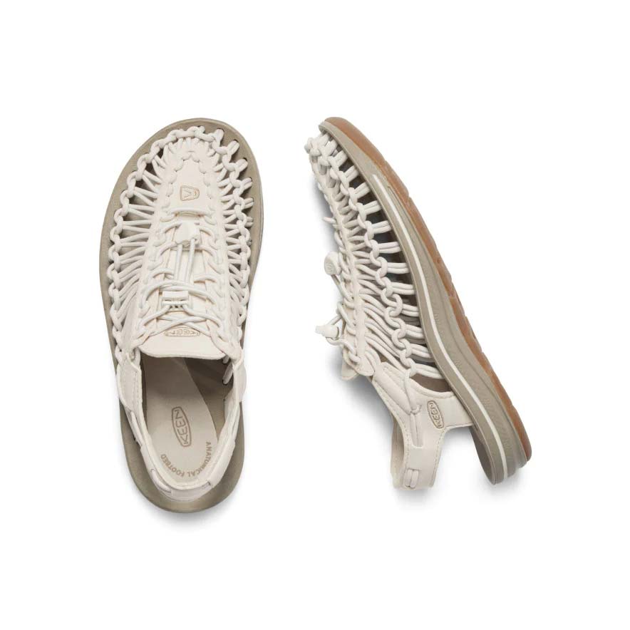 キーン ウィメンズ ユニーク KEEN UNEEK W-White Cap/Cornstalk レディース サンダル 1018698