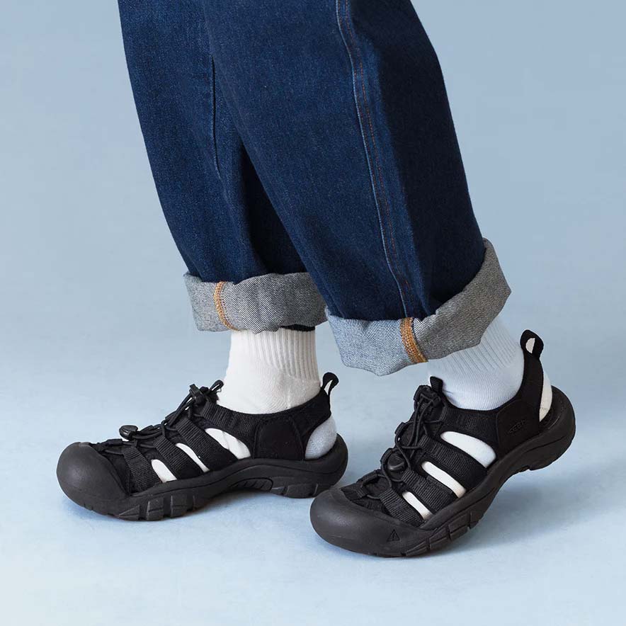 キーン ウィメンズ ニューポート エイチツー KEEN NEWPORT H2 W-TRIPLE BLACK レディース サンダル 1025028