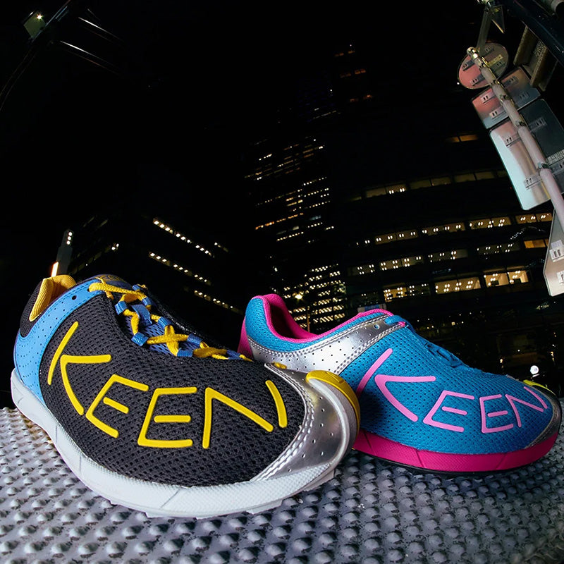 キーン エーエイティーシックス KEEN A86 SWEDISH BLUE/SHOCKING PINK レディース スニーカー 1032846