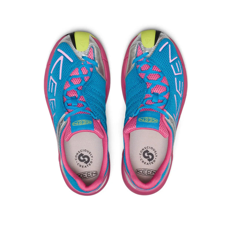 キーン エーエイティーシックス KEEN A86 SWEDISH BLUE/SHOCKING PINK レディース スニーカー 1032846