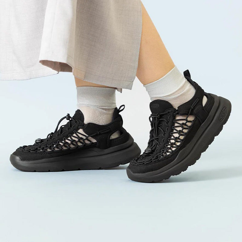 キーン ユニーク ダブルケー KEEN UNEEK WK BLACK/BLACK レディース サンダル 1030269
