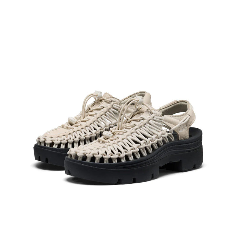 キーン ユニーク ピーエルティー KEEN UNEEK PLT BIRCH SMOOTH LEA レディース サンダル 1031884