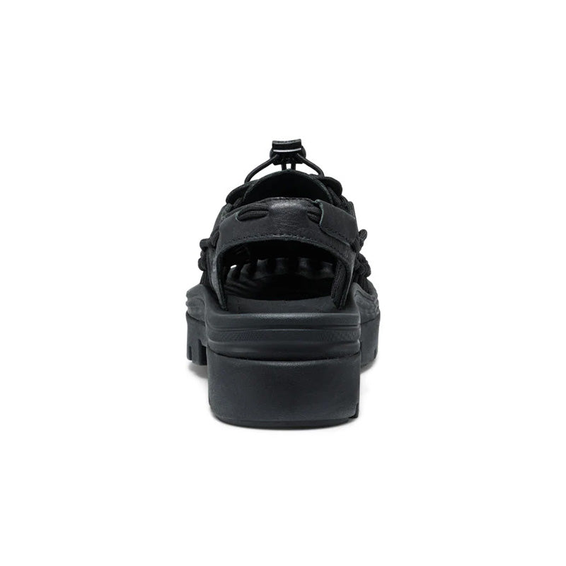 キーン ユニーク ピーエルティー KEEN UNEEK PLT BLACK SMOOTH LEA レディース サンダル 1032211