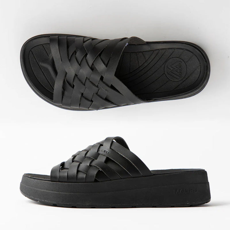 マリブサンダルズ ズマ プラットフォーム MALIBUSANDALS ZUMA PLATFORM BLACK/BLACK レディース サンダル MSP020001