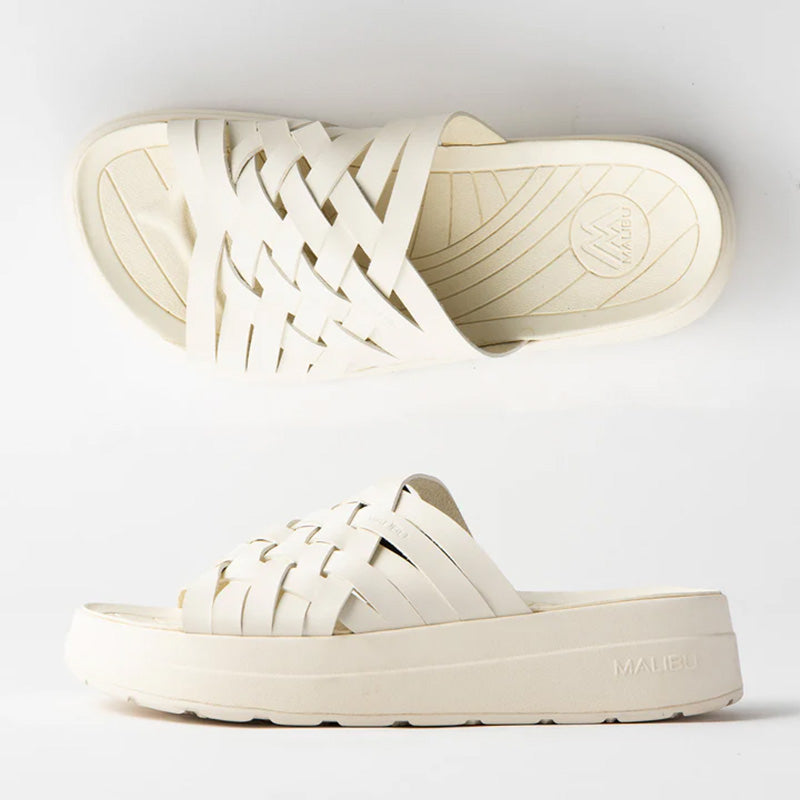 マリブサンダルズ ズマ プラットフォーム MALIBUSANDALS ZUMA PLATFORM OFF-WHITE/OFF-WHITE レディース サンダル MSP020002