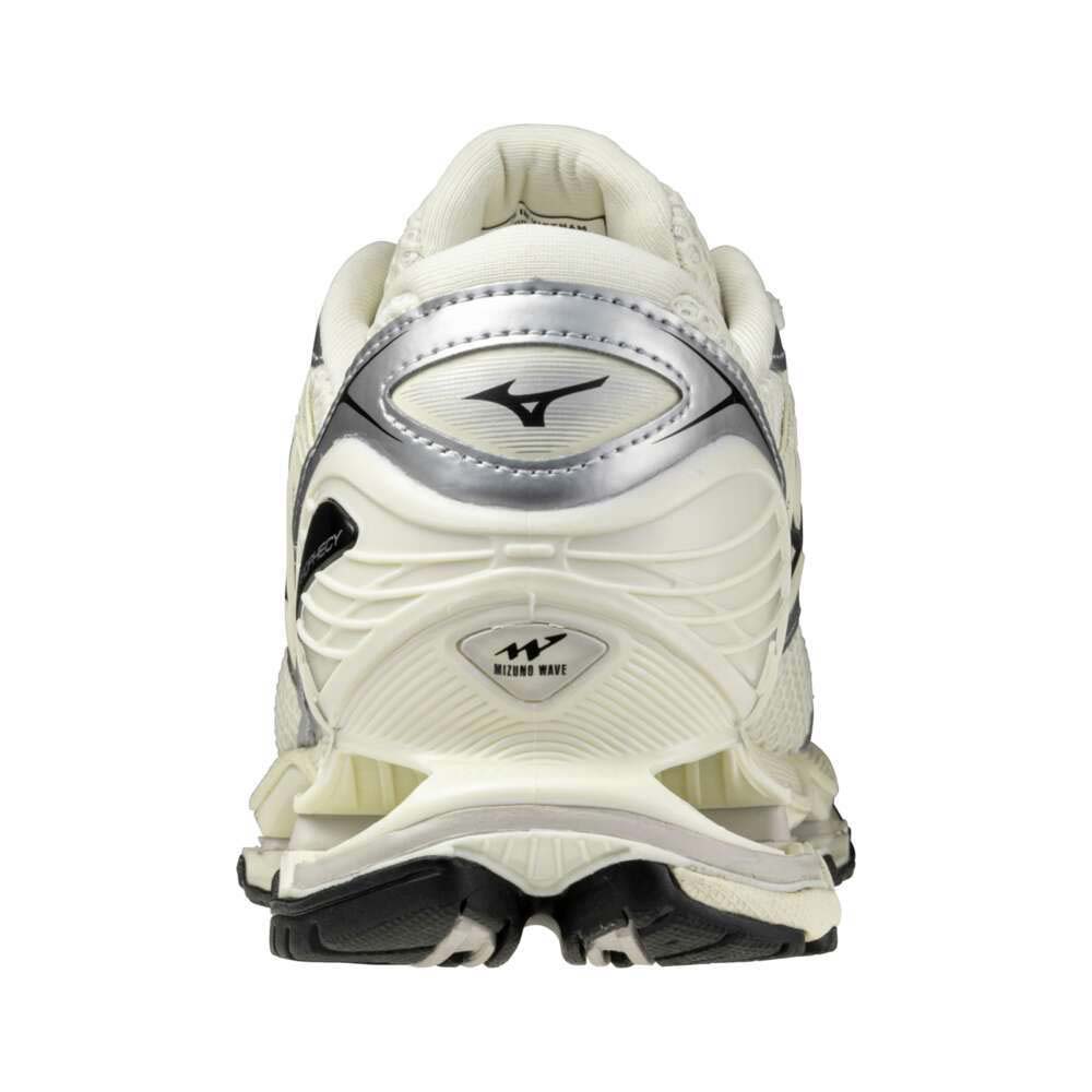 ミズノ MIZUNO WAVE PROPHECY LS オフホワイト×ブラック×シルバー メンズ レディース スニーカー D1GA251101