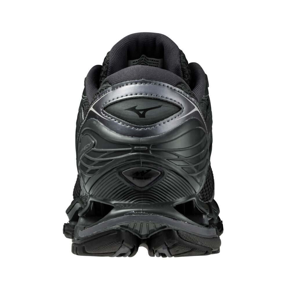 ミズノ MIZUNO WAVE PROPHECY LS ブラック×ブラック×メタリックグレー メンズ レディース スニーカー D1GA251103