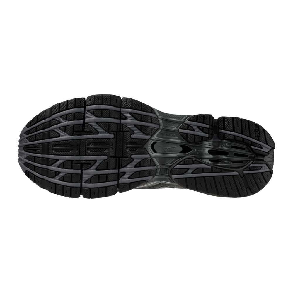 ミズノ MIZUNO WAVE PROPHECY LS ブラック×ブラック×メタリックグレー メンズ レディース スニーカー D1GA251103