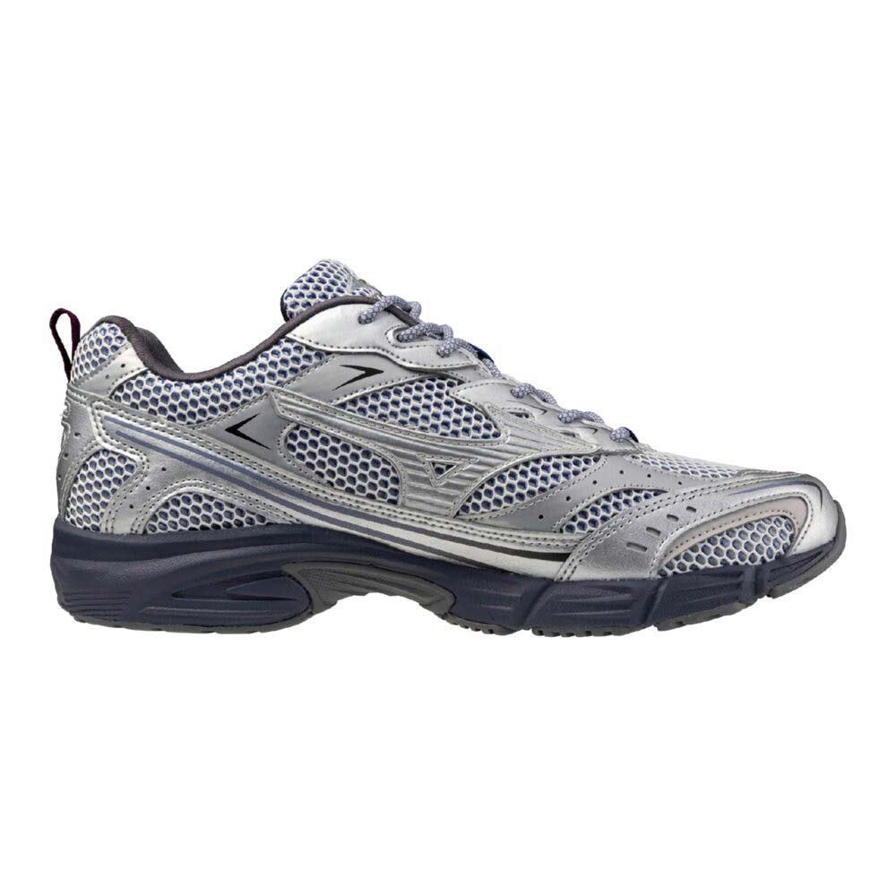 ミズノ MIZUNO MXR ホワイト×シルバー×パープル メンズ スニーカー SPACE PACK D1GA255301