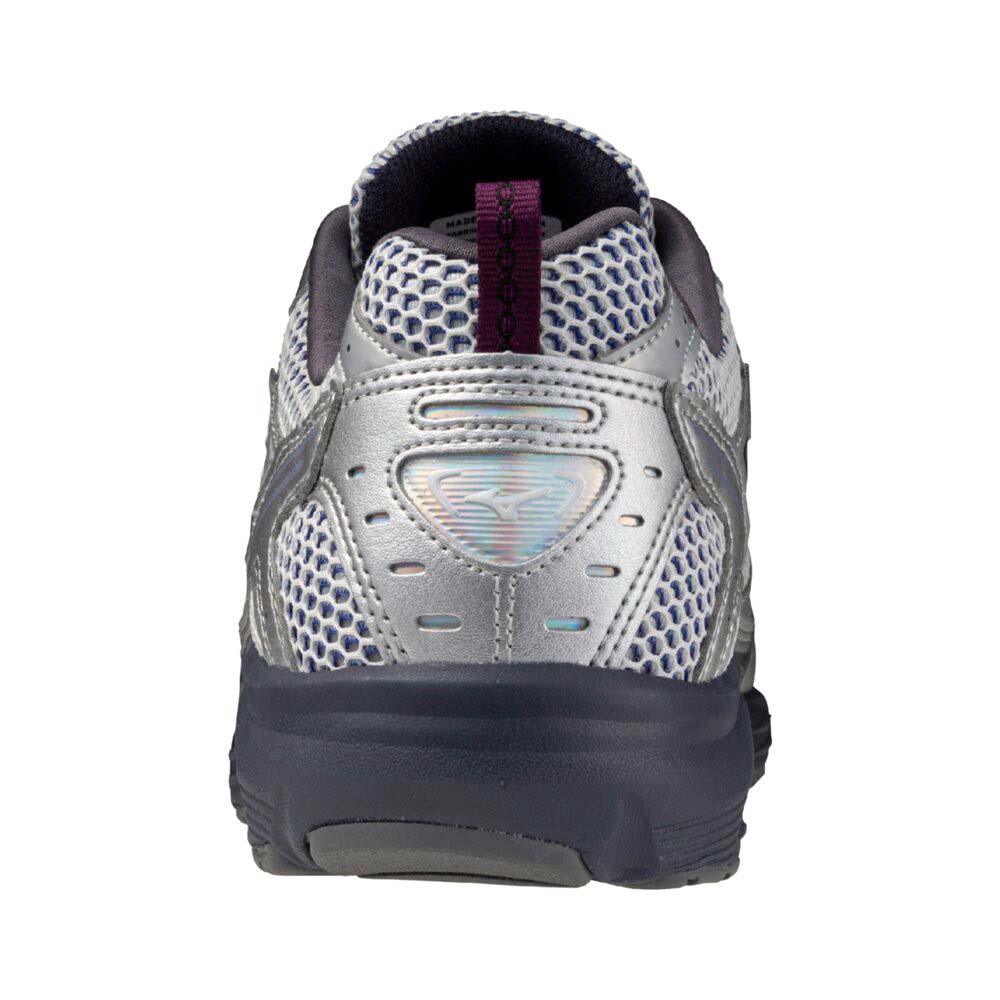 ミズノ MIZUNO MXR ホワイト×シルバー×パープル メンズ スニーカー SPACE PACK D1GA255301