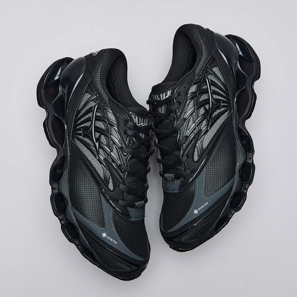 ミズノ MIZUNO WAVE PROPHECY LS GTX ブラック メンズ レディース スニーカー GORE-TEX ゴアテックス 防水透湿  D1GA256001