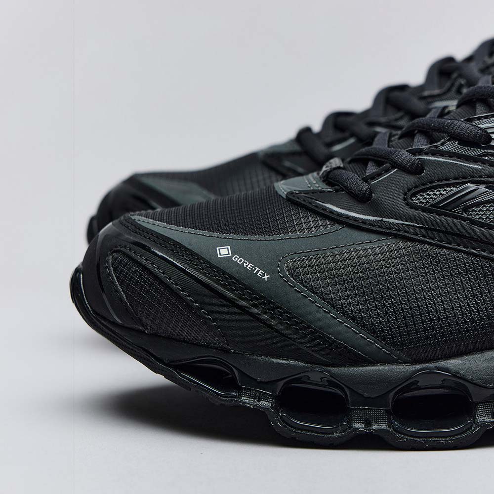 ミズノ MIZUNO WAVE PROPHECY LS GTX ブラック メンズ レディース スニーカー GORE-TEX ゴアテックス 防水透湿  D1GA256001
