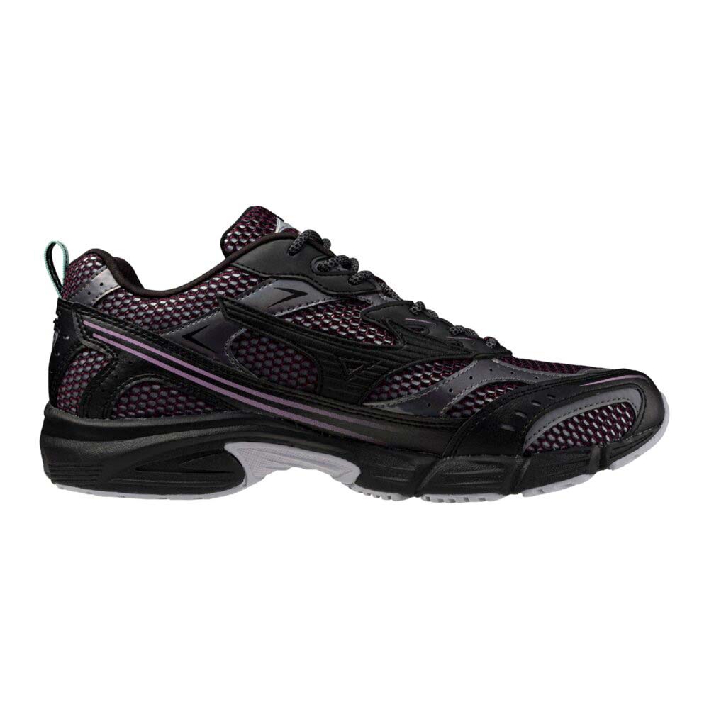 ミズノ MIZUNO MXR パープル×ブラック×ダークグレー メンズ スニーカー SPACE PACK D1GA256101