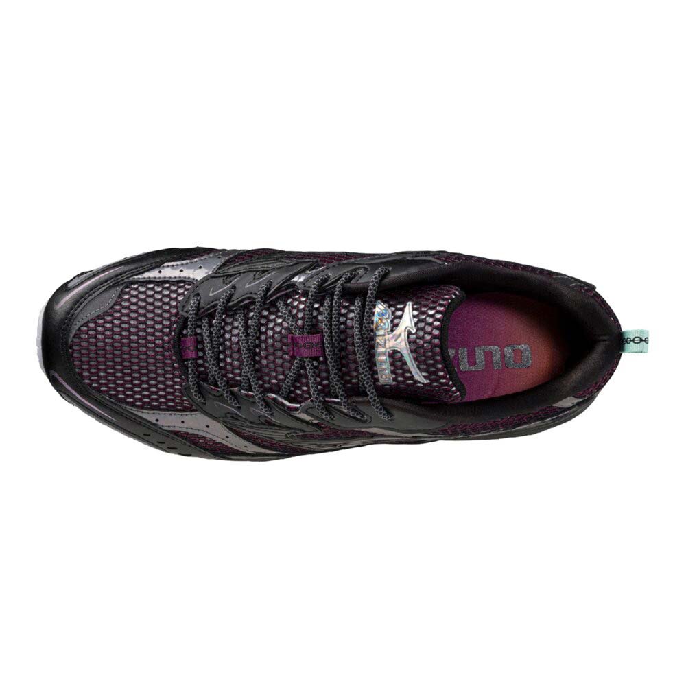 ミズノ MIZUNO MXR パープル×ブラック×ダークグレー メンズ スニーカー SPACE PACK D1GA256101