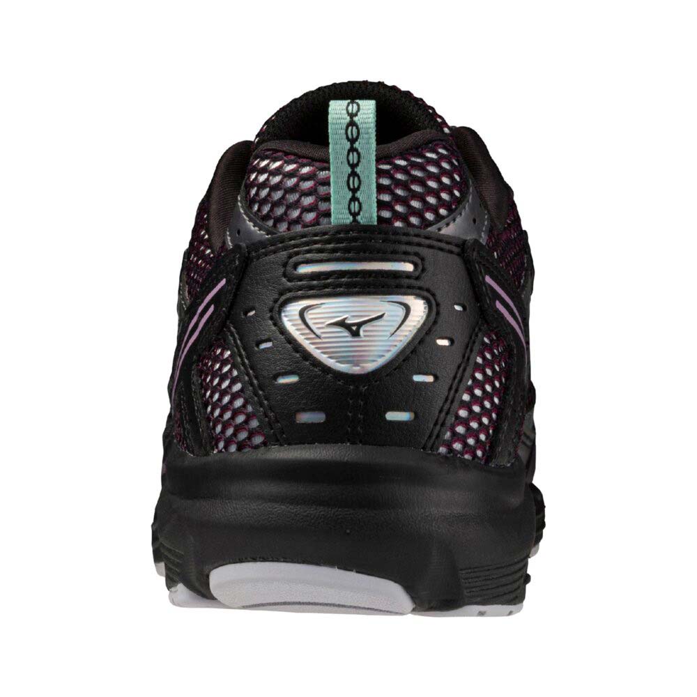 ミズノ MIZUNO MXR パープル×ブラック×ダークグレー メンズ スニーカー SPACE PACK D1GA256101