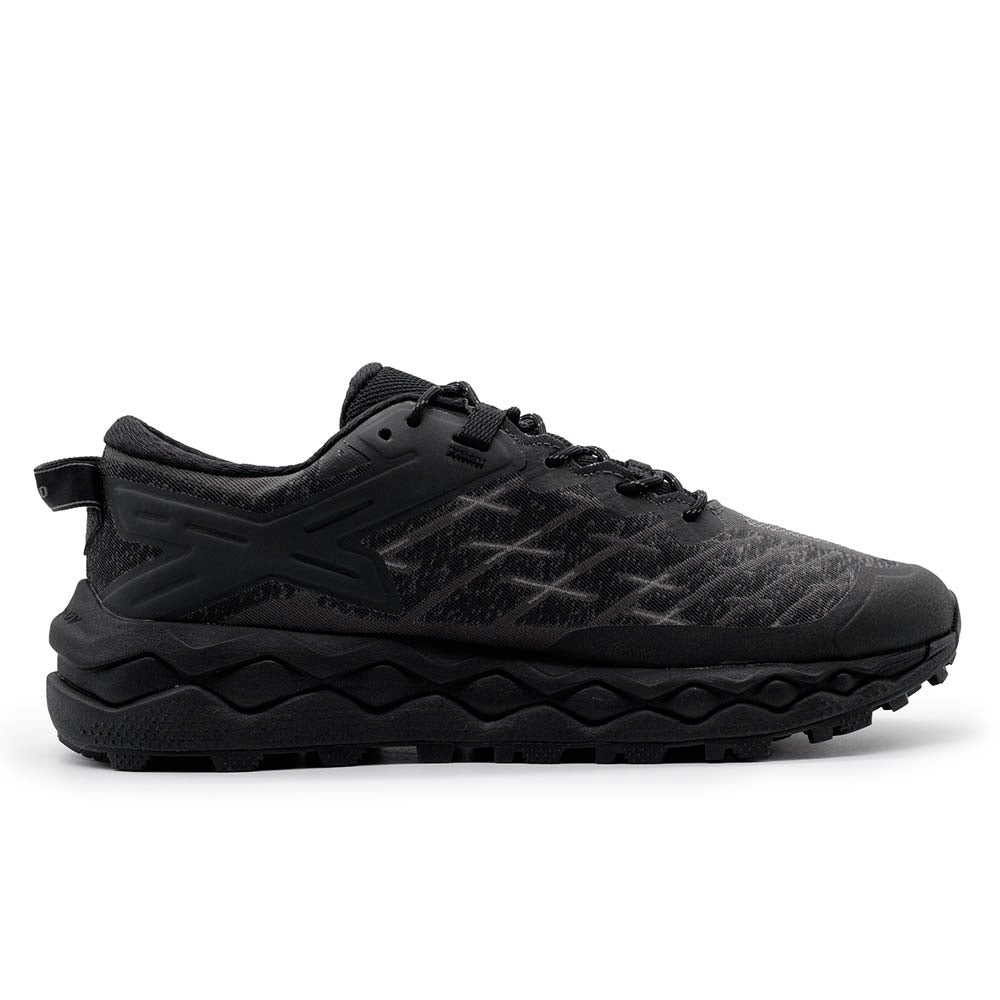 ミズノ ウエーブムジンLS ゴアテックス MIZUNO WAVE MUJIN LS GTX ブラック メンズ スニーカー 防水シューズ D1GA250102