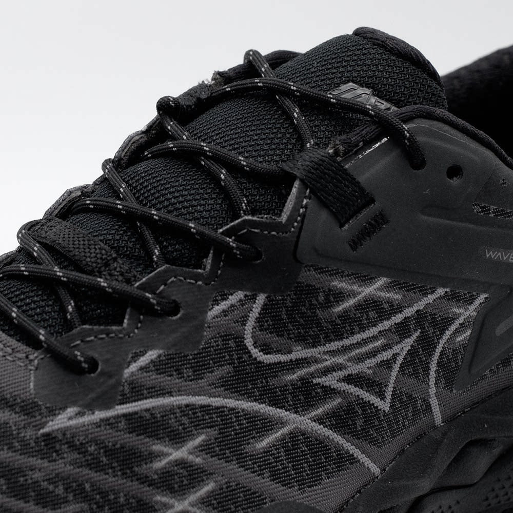ミズノ ウエーブムジンLS ゴアテックス MIZUNO WAVE MUJIN LS GTX ブラック メンズ スニーカー 防水シューズ D1GA250102