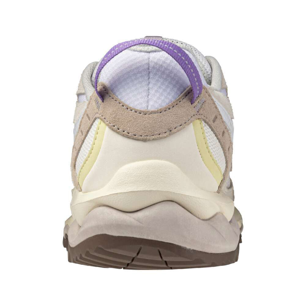 ミズノ MIZUNO WAVE MUJIN TL ライトベージュ×ホワイト×パープル メンズ スニーカー D1GA251301