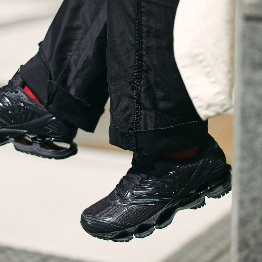 ミズノ MIZUNO WAVE PROPHECY LS ブラック メンズ レディース スニーカー D1GA333701