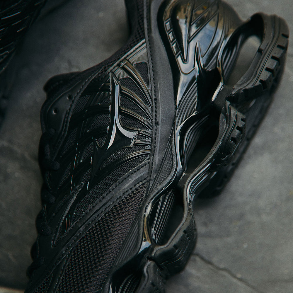ミズノ MIZUNO WAVE PROPHECY LS ブラック メンズ レディース スニーカー D1GA333701