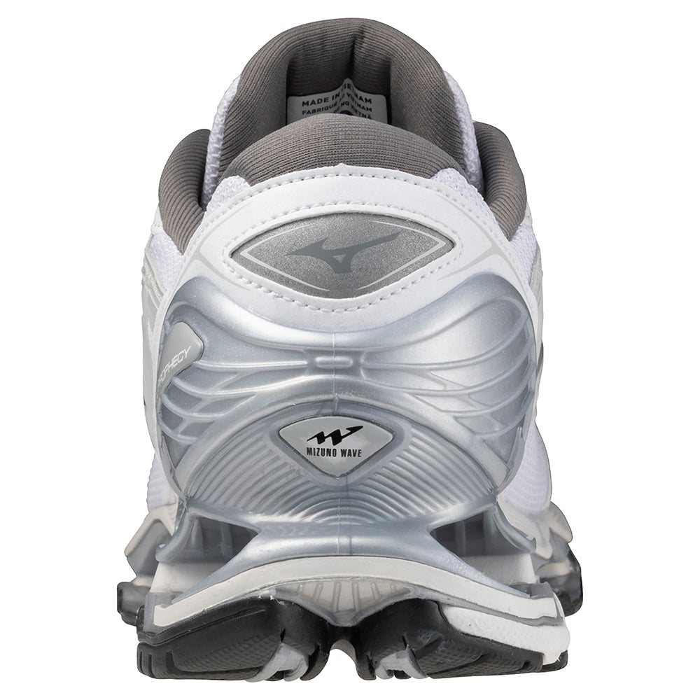 ミズノ MIZUNO WAVE PROPHECY LS ホワイト×シルバー メンズ レディース スニーカー D1GA333702