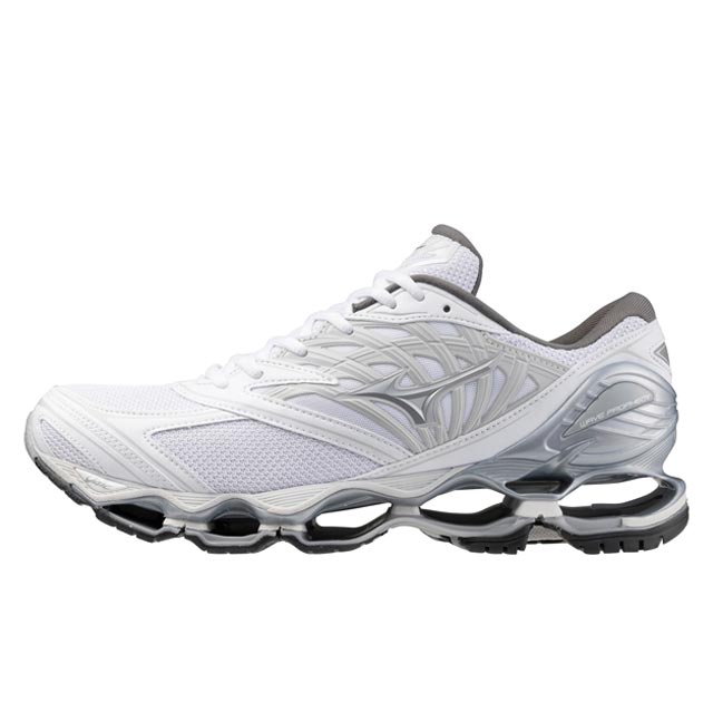 ミズノ MIZUNO WAVE PROPHECY LS ホワイト×シルバー メンズ レディース スニーカー D1GA333702
