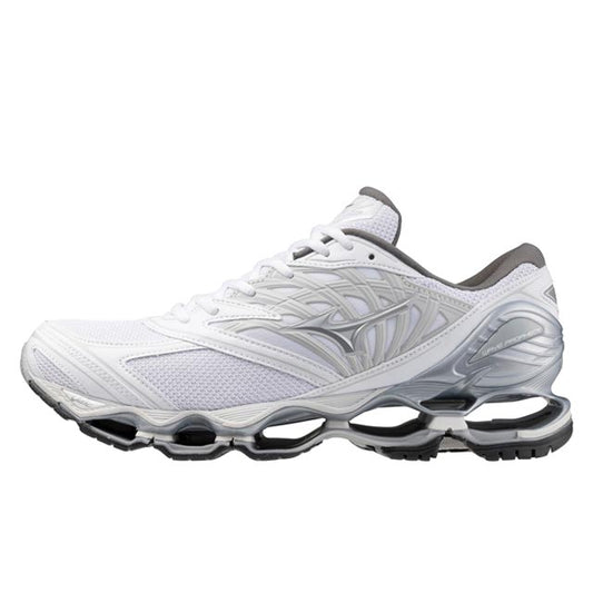 ミズノ MIZUNO WAVE PROPHECY LS ホワイト×シルバー メンズ レディース スニーカー D1GA333702