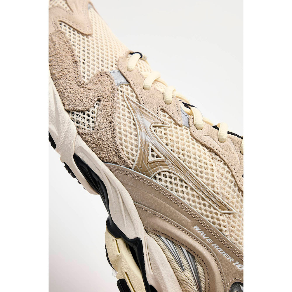 ミズノ ウエーブライダー 10 MIZUNO WAVE RIDER 10 04:ベージュ レディース スニーカー D1GA261104
