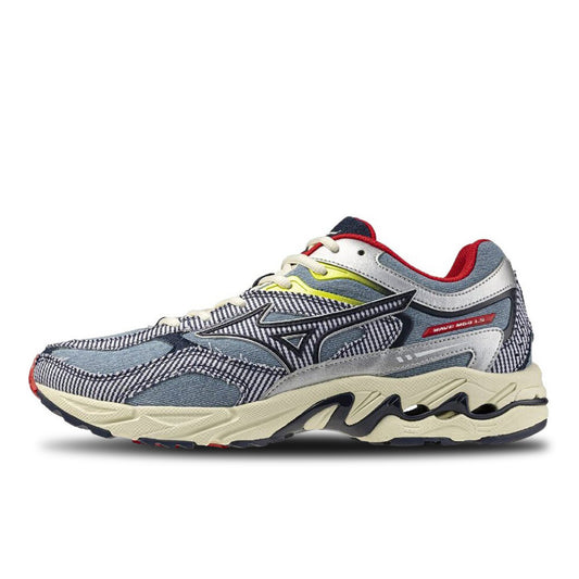 MIZUNO WAVE MG4 LS SW 01:インディゴ×ネイビー×レッド D1GD263101 画像1