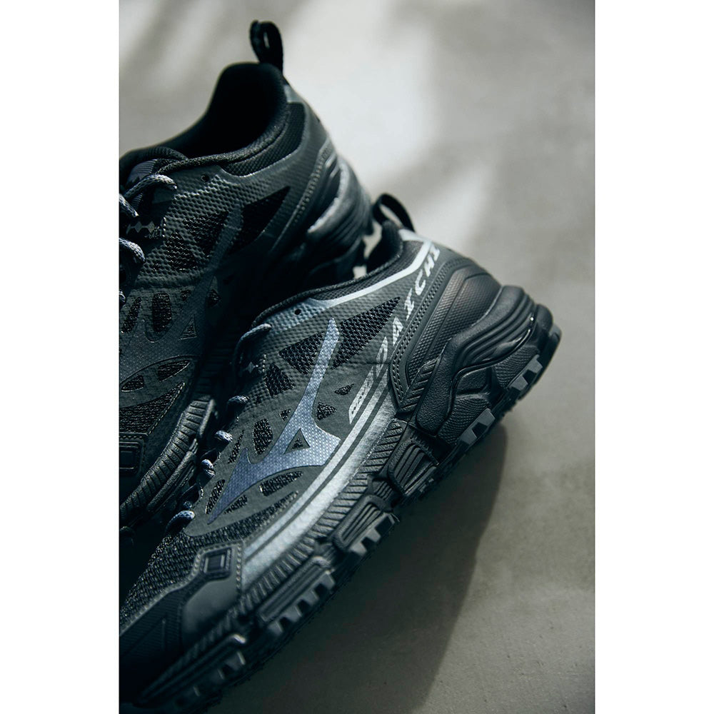 ミズノ ウエーブダイチ LS MIZUNO WAVE DAICHI LS 01:ブラック×シルバー×メタリックグレー メンズ レディース スニーカー D1GA260101