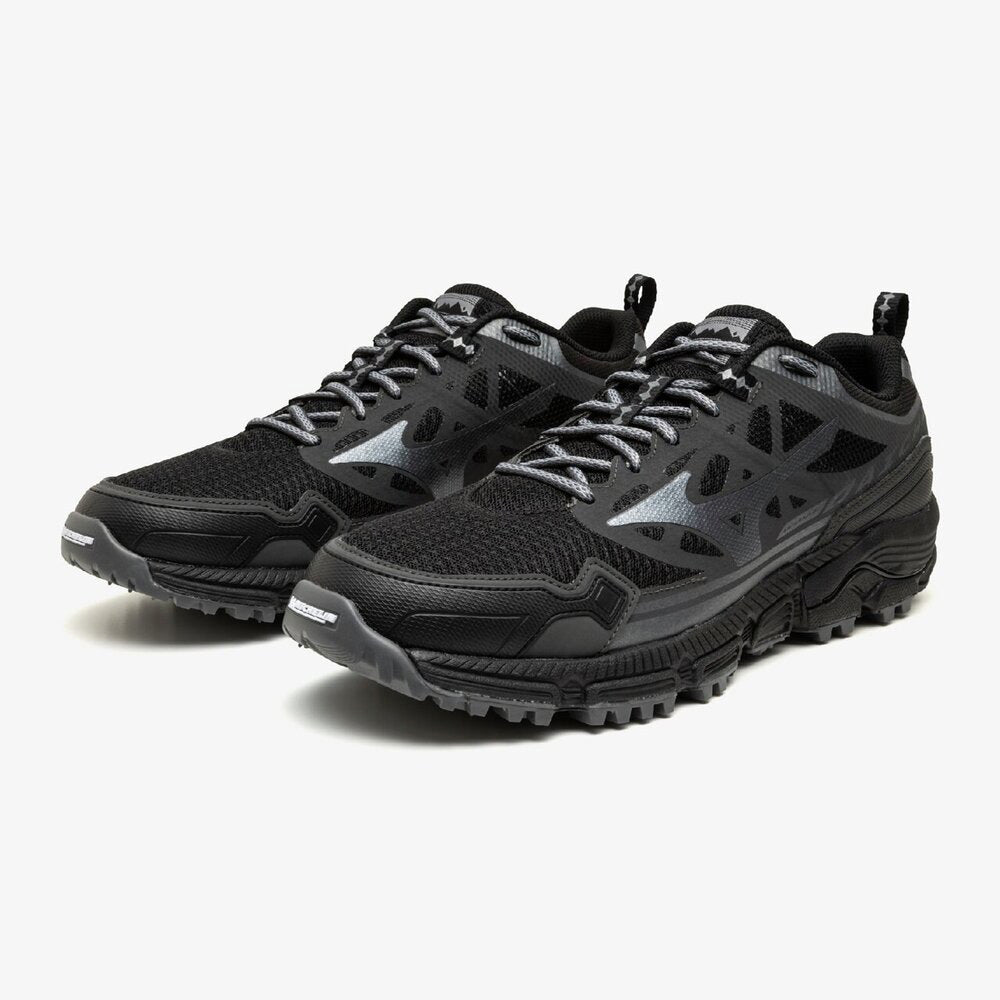 ミズノ ウエーブダイチ LS MIZUNO WAVE DAICHI LS 01:ブラック×シルバー×メタリックグレー メンズ レディース スニーカー D1GA260101